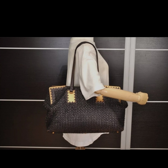 Authentic BOTTEGA VENETA Intrecciato Leather Shoulder Tote Bag Brown - Picture 15 of 15